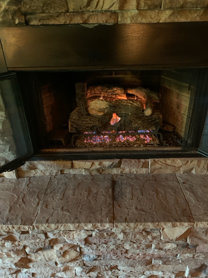 Gas fireplace maintenance 
