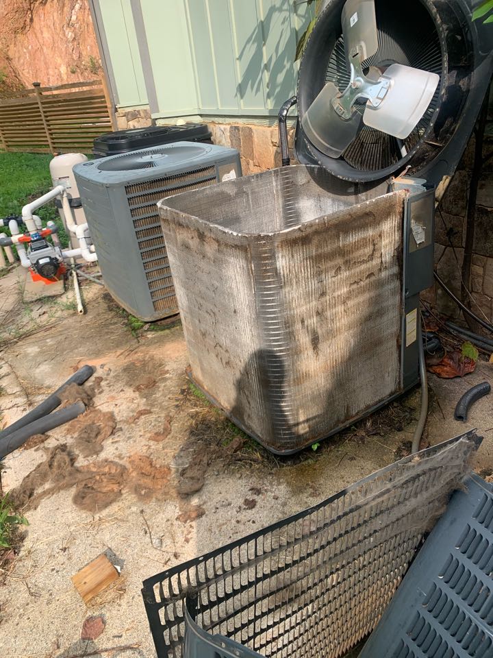 Completed a maintenance on Goodman equipment 