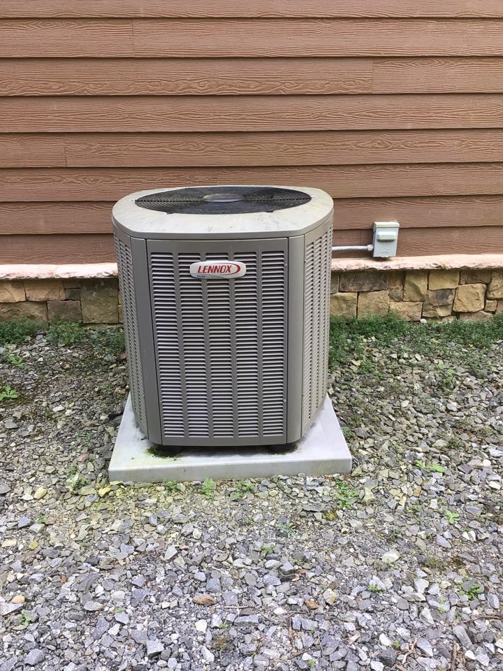 Lennox duel fuel heatpump maintenance and filter change  Lennox duel fuel heatpump maintenance and filter change
