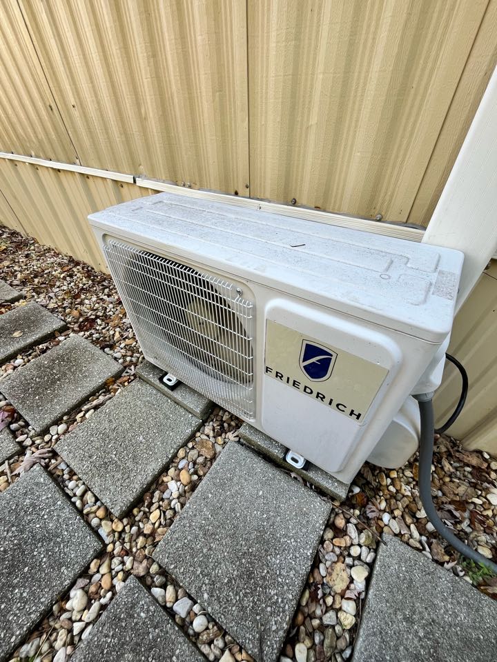 Friedrich mini split maintenance 