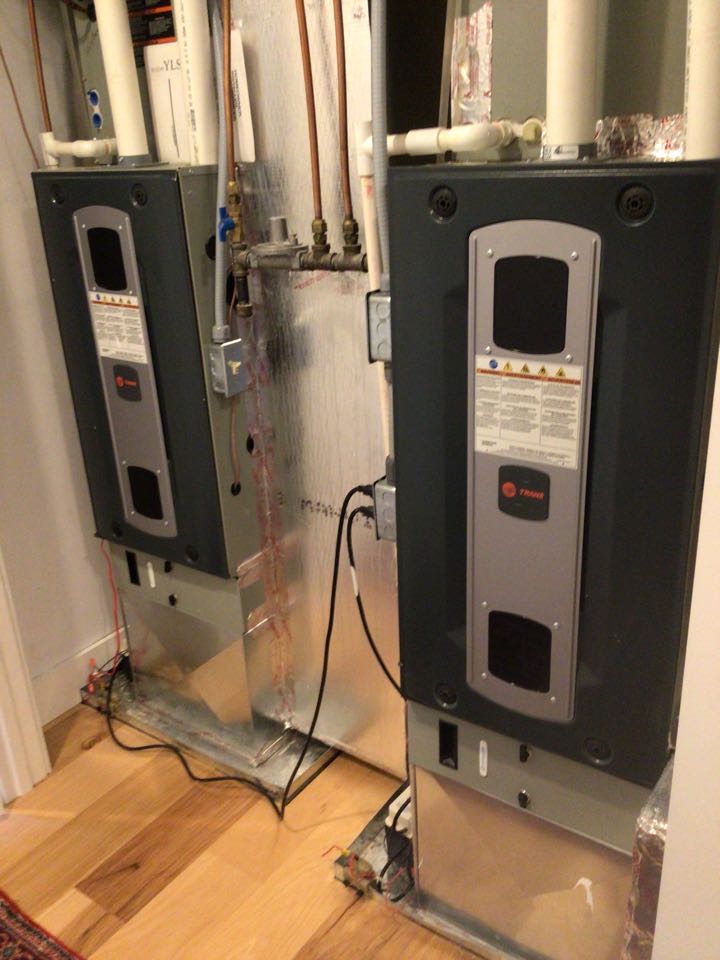 Trane gas furnace maintenance and filter change
