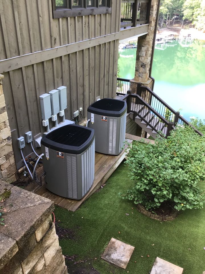 Lennox duel fuel no heat 