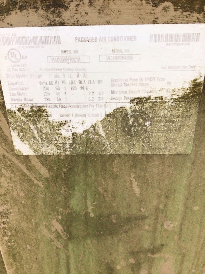 York package unit no heat