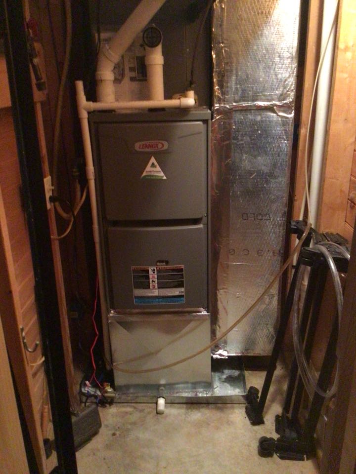 Lennox duel fuel system no heat