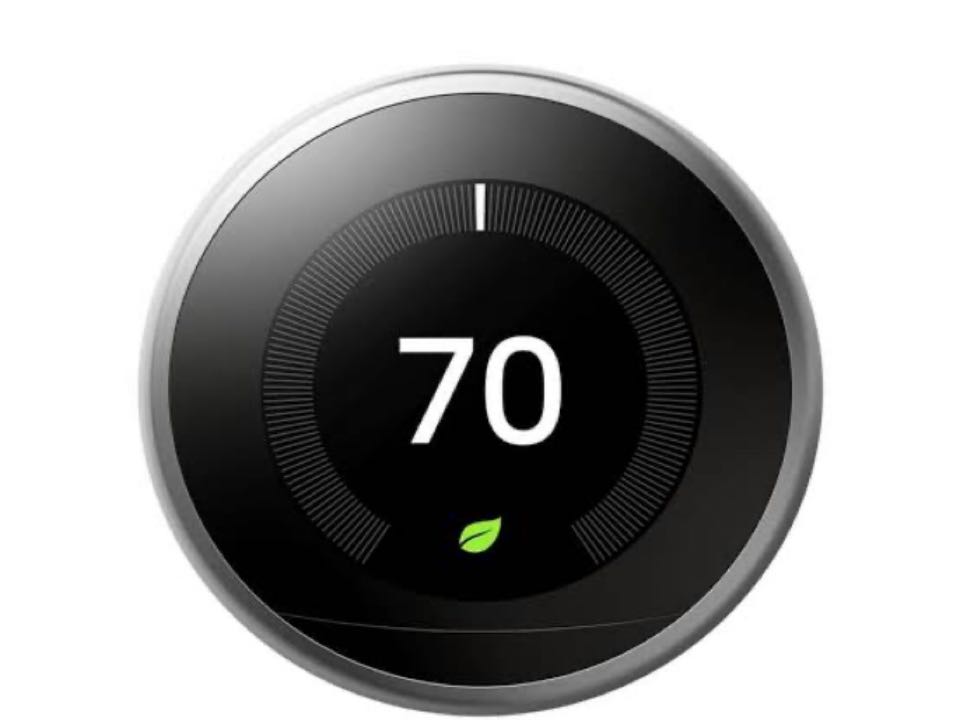 Reconfigured nest thermostat for heat pump operation 