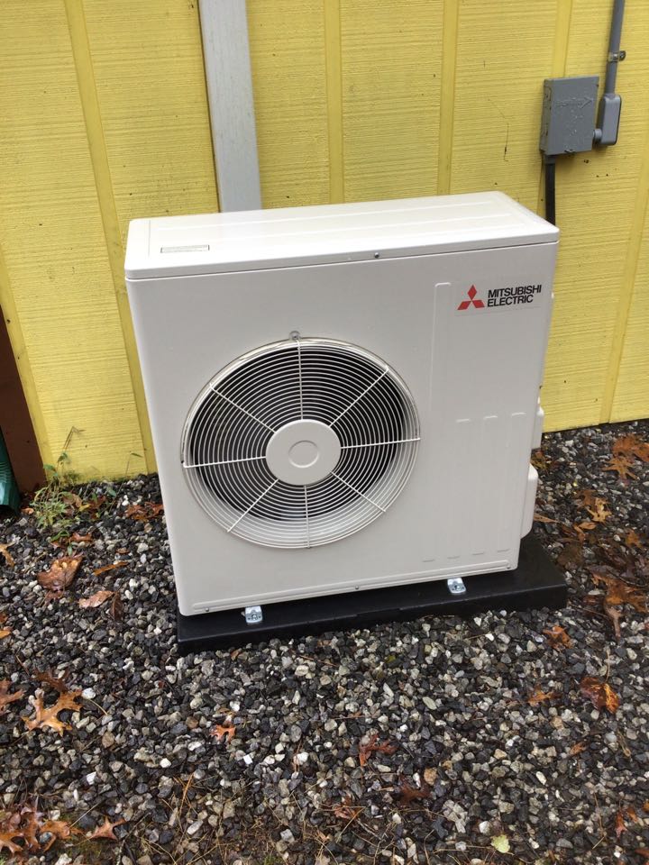 Mitsubishi mini split no heat