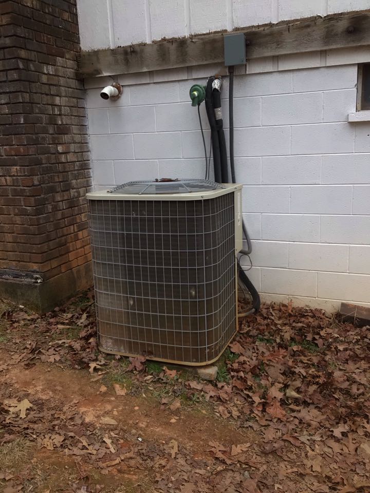 Coleman split system no heat