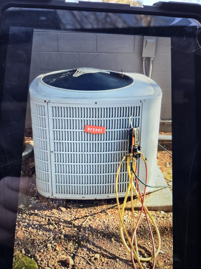 Heating maintenance to duel fuel communicating Bryant system 