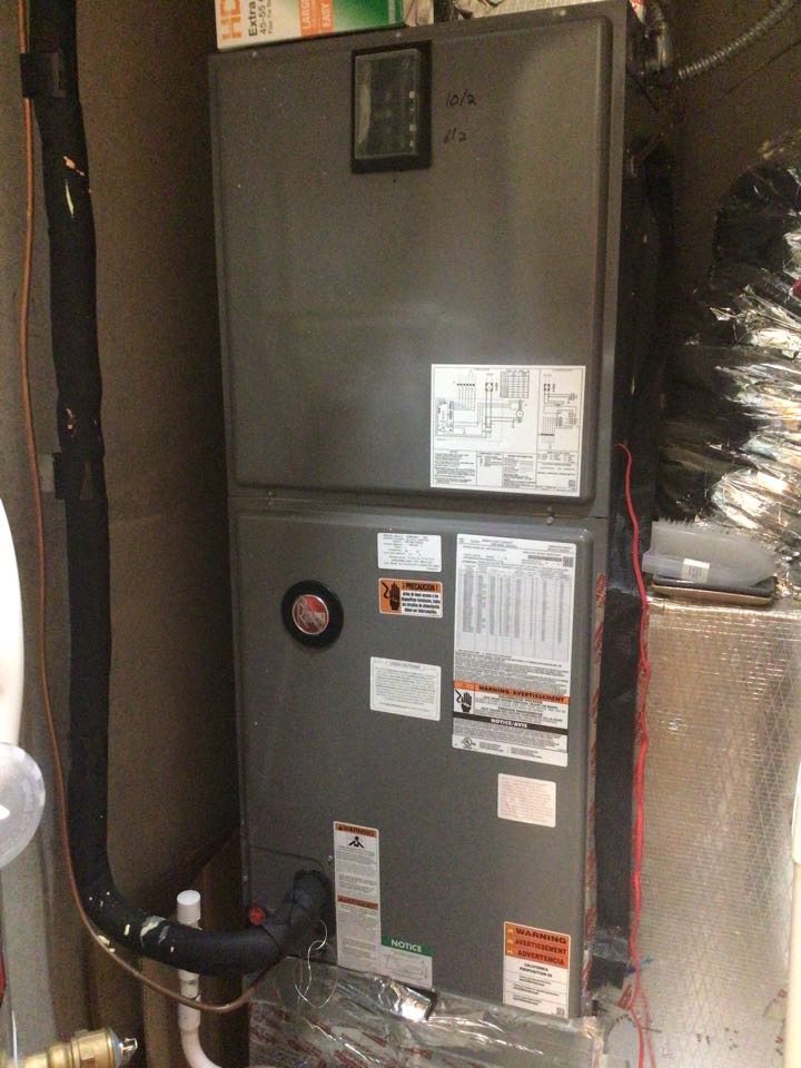 Rheem furnace no heat