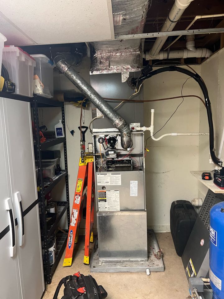 Found blown transformer on furnace replaced tested operations all is working as it should 