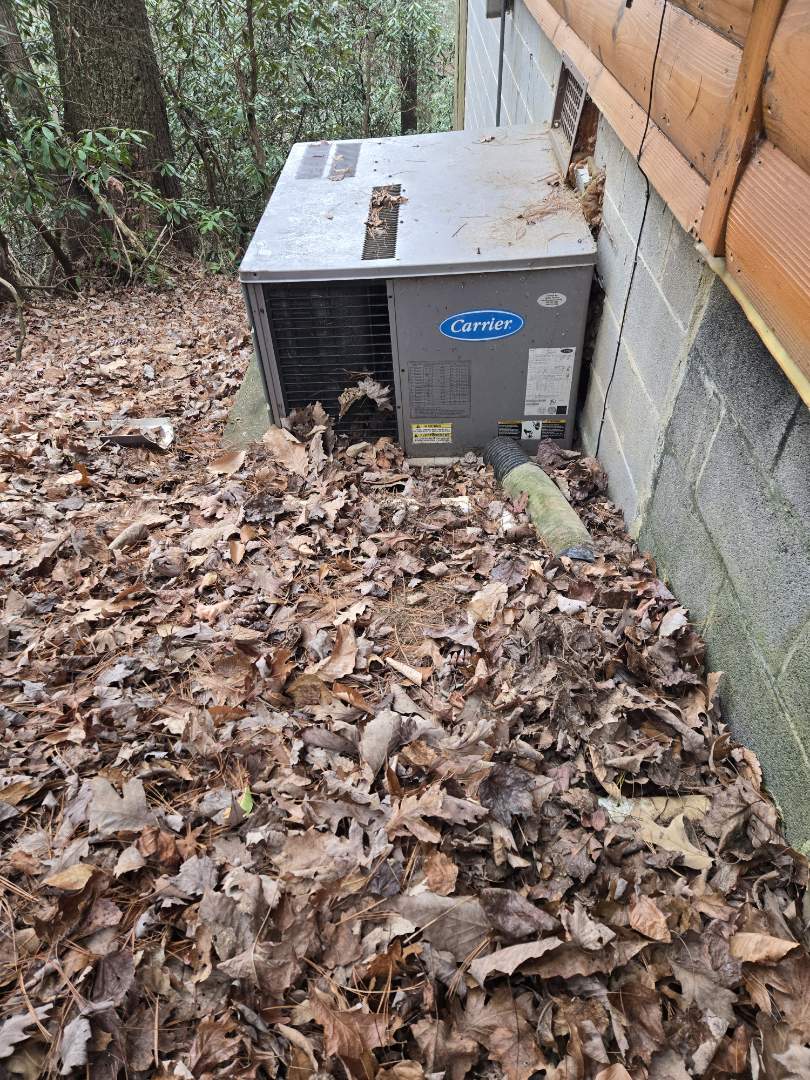 Heating maintenance to Carrier package heat pump system