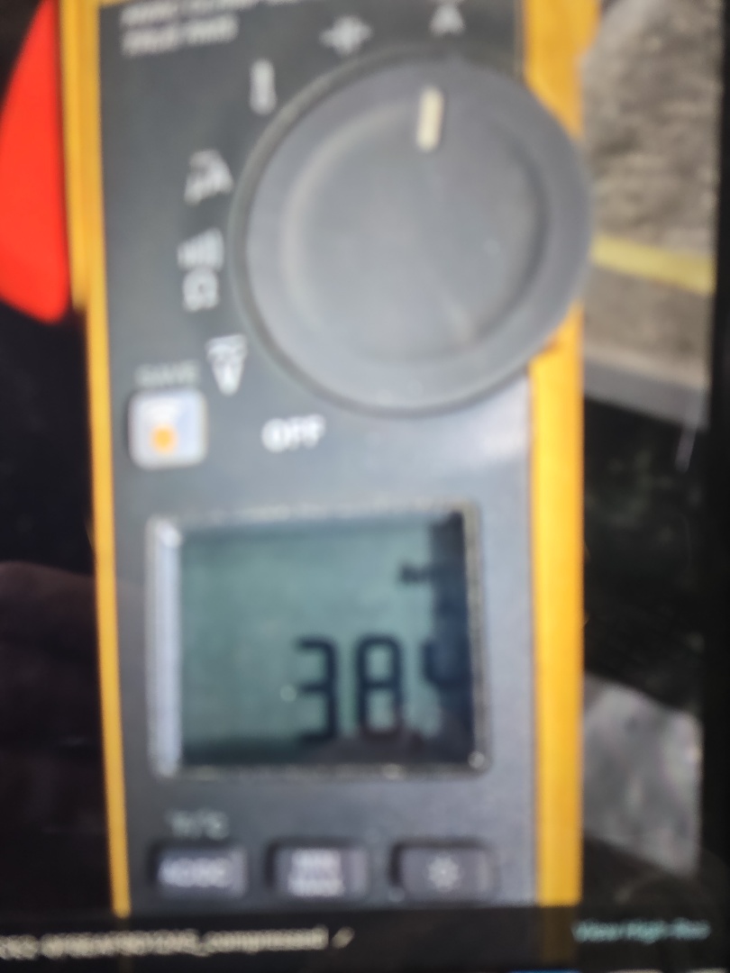 Heating maintenance to Rheem heat pump system.