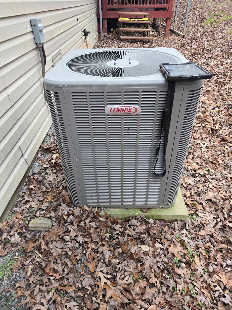 Heating maintenance to Lennox duel fuel system.