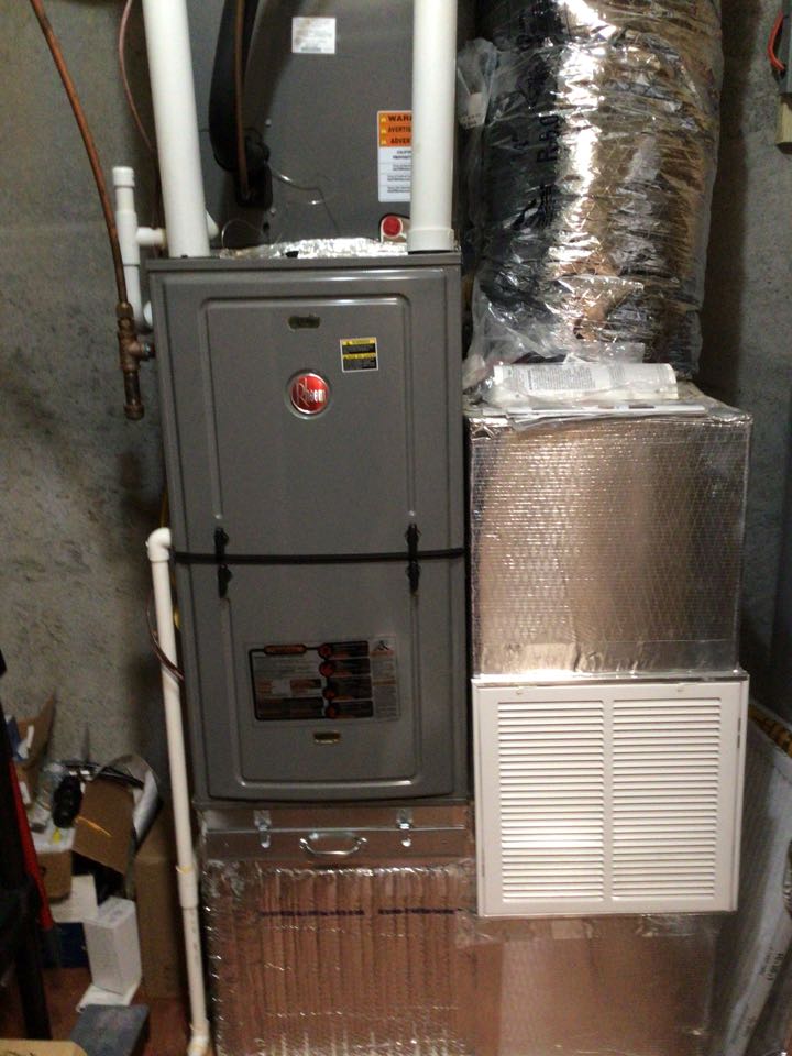 Rheem duel fuel maintenance and filter change 