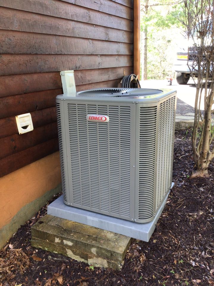 Lennox heatpump not heating