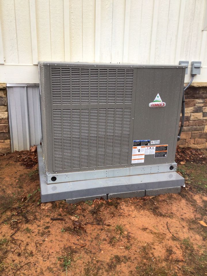 Lennox package unit not heating properly 