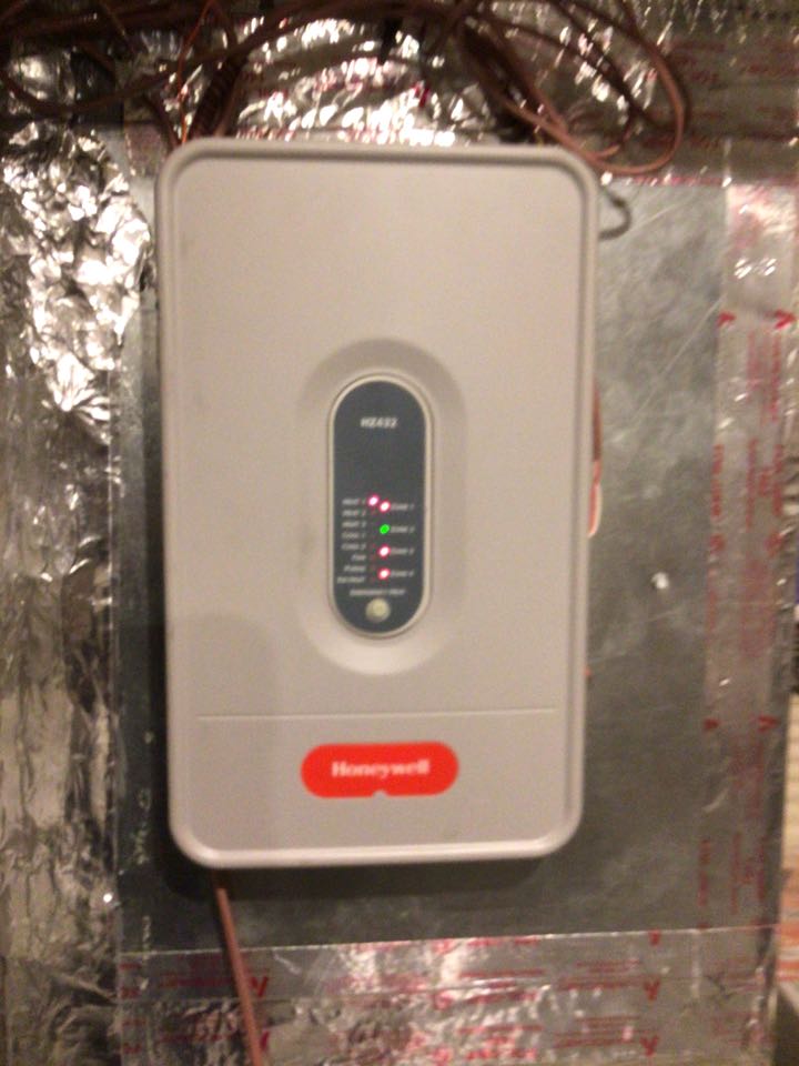 Honeywell zone dampening system, not working properly