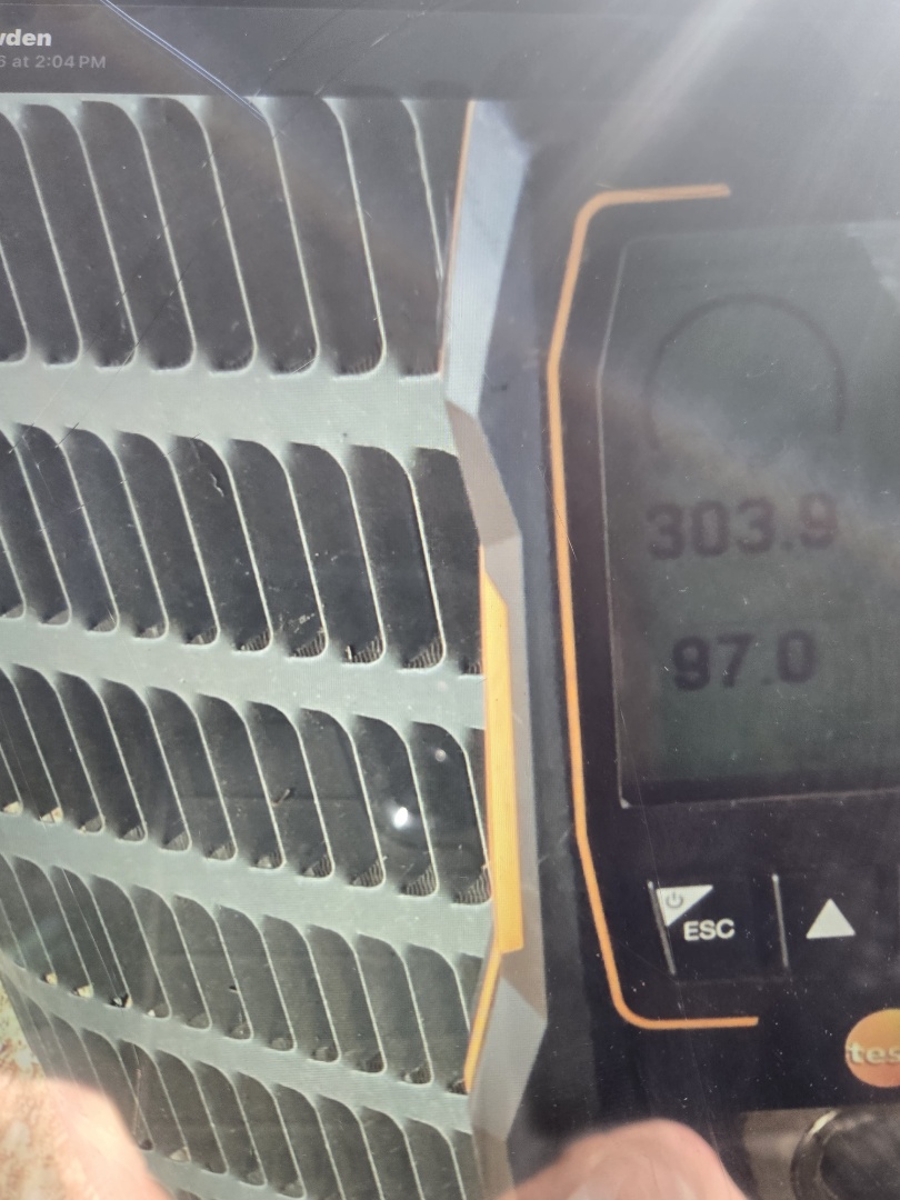 Heating maintenance to Amana duel fuel system