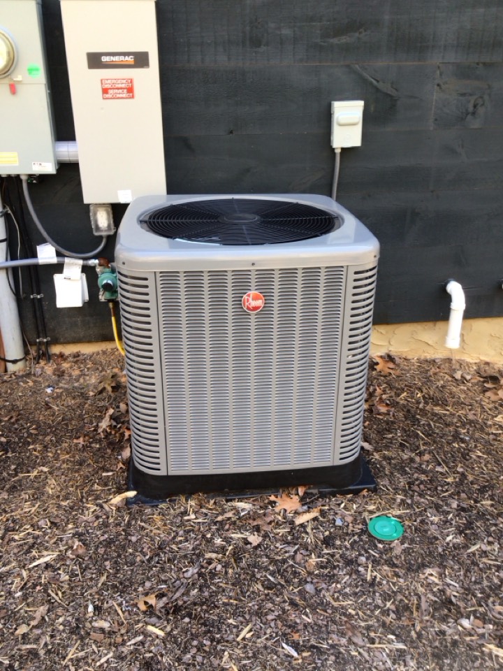 Rheem heatpump maintenance and filter change 