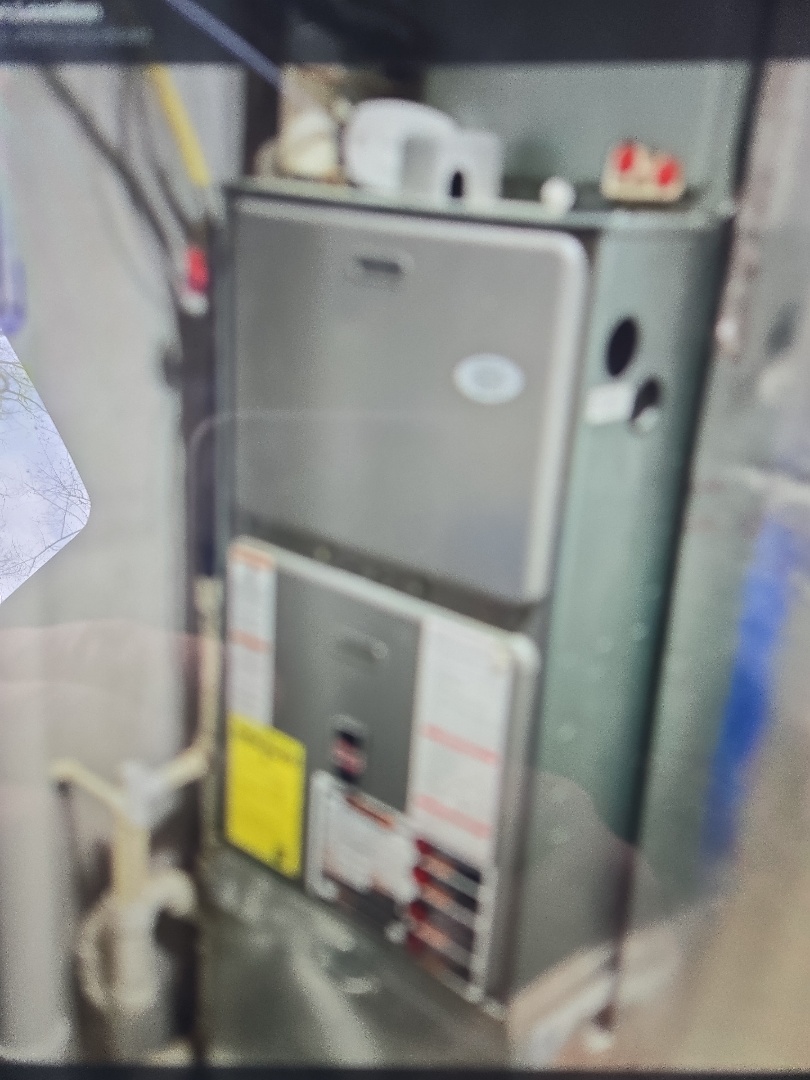 Heating maintenance to Rudd furnace.