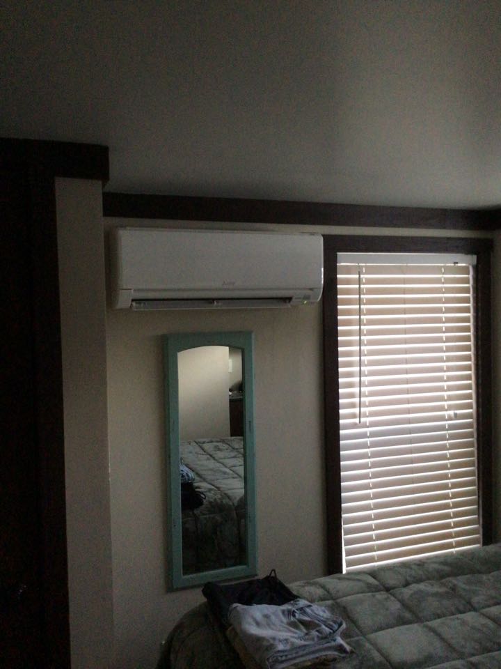 Mitsubishi mini split not draining