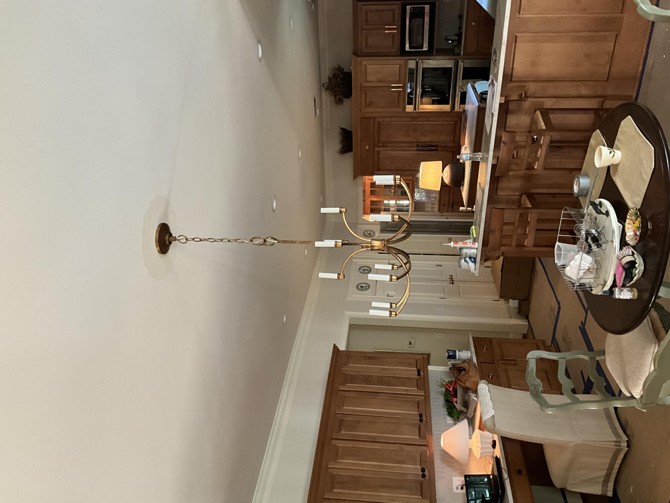 Add wiring for some under counter lighting or above counter lighting, etc...