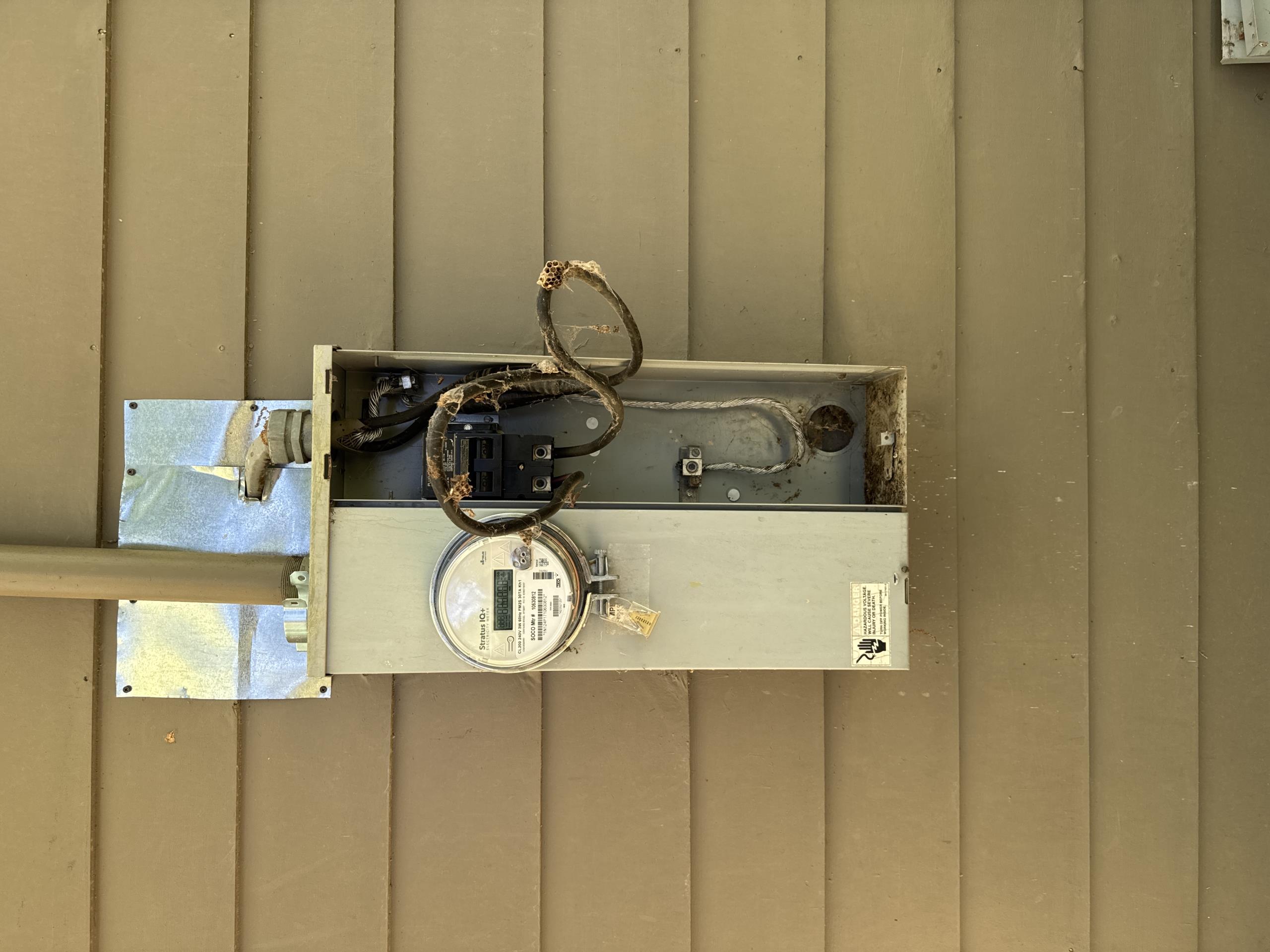 Completed safety installation to include new electrical panel, Ul listed circuit breakers, grounding electrode system, GFCI protection, and new service entrance cable installation. 