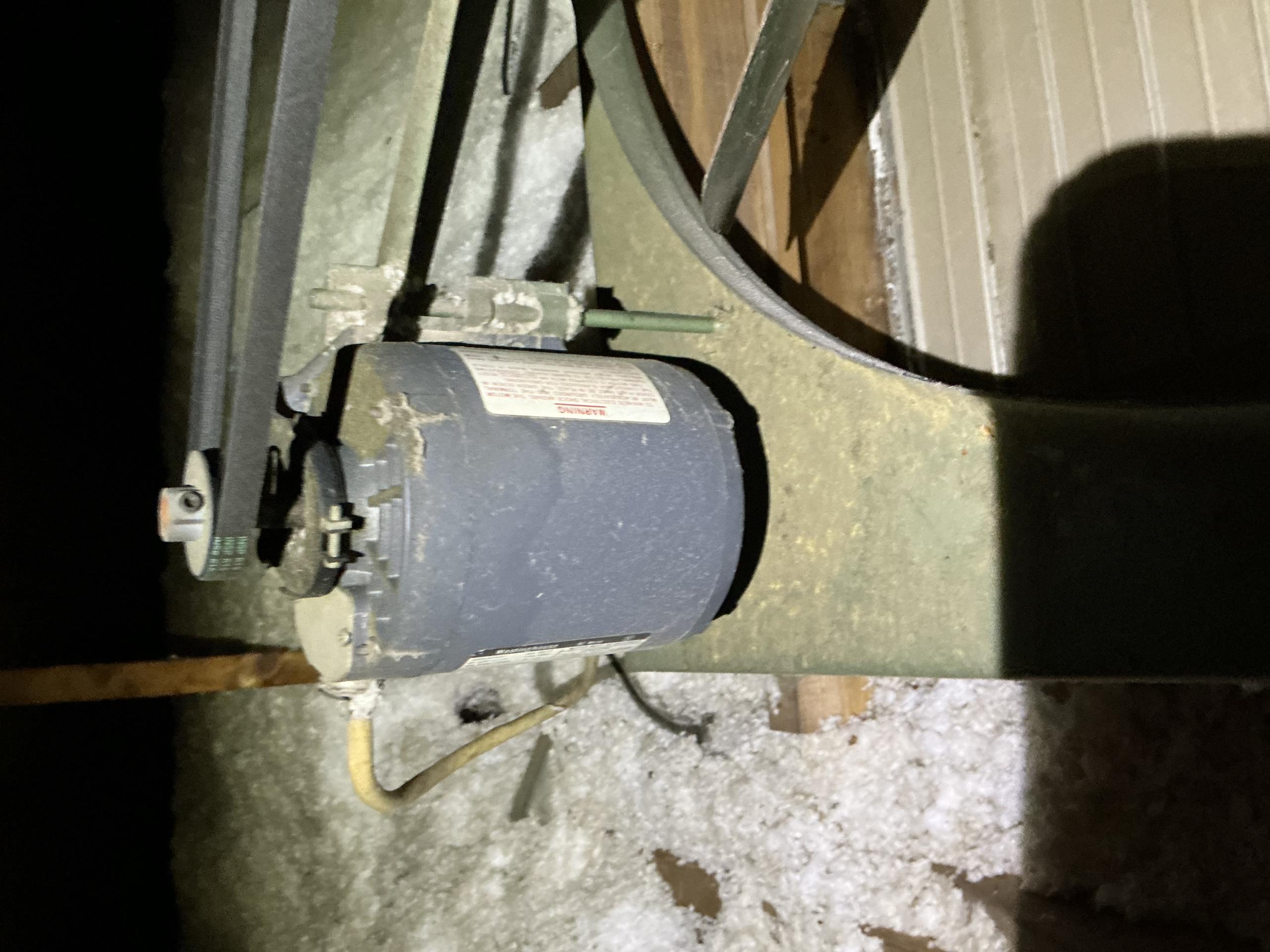 I installed a new attic fan motor to enhance air circulation within the attic space. This involved assessing the existing ventilation system, selecting an appropriate motor, and ensuring it was securely mounted. The installation process included wiring the motor correctly, connecting it to the existing fan, and testing the system to confirm proper operation. This upgrade will help maintain optimal temperature and humidity levels in the attic.