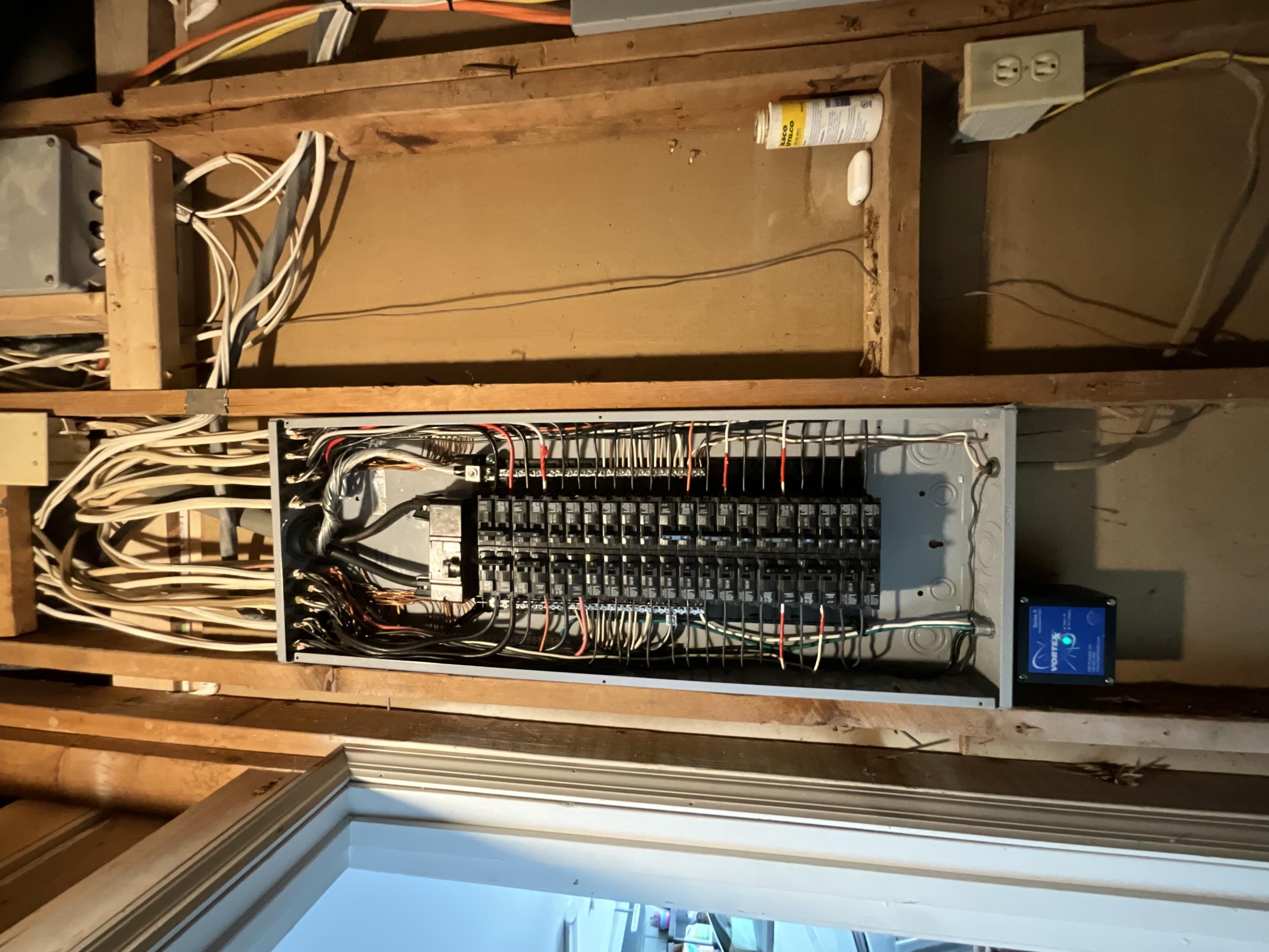 I installed a dedicated circuit for a Level 2 electric vehicle charging station, ensuring it met all safety and efficiency standards. The project involved replacing the existing 200 amp main breaker panel with a new one, complete with all new UL-listed circuit breakers. Each circuit was meticulously re-identified for clarity and safety. Additionally, I installed a whole home surge protection system to safeguard the entire electrical infrastructure from power surges. The work was performed with precision, ensuring all components were properly integrated and tested for optimal performance.