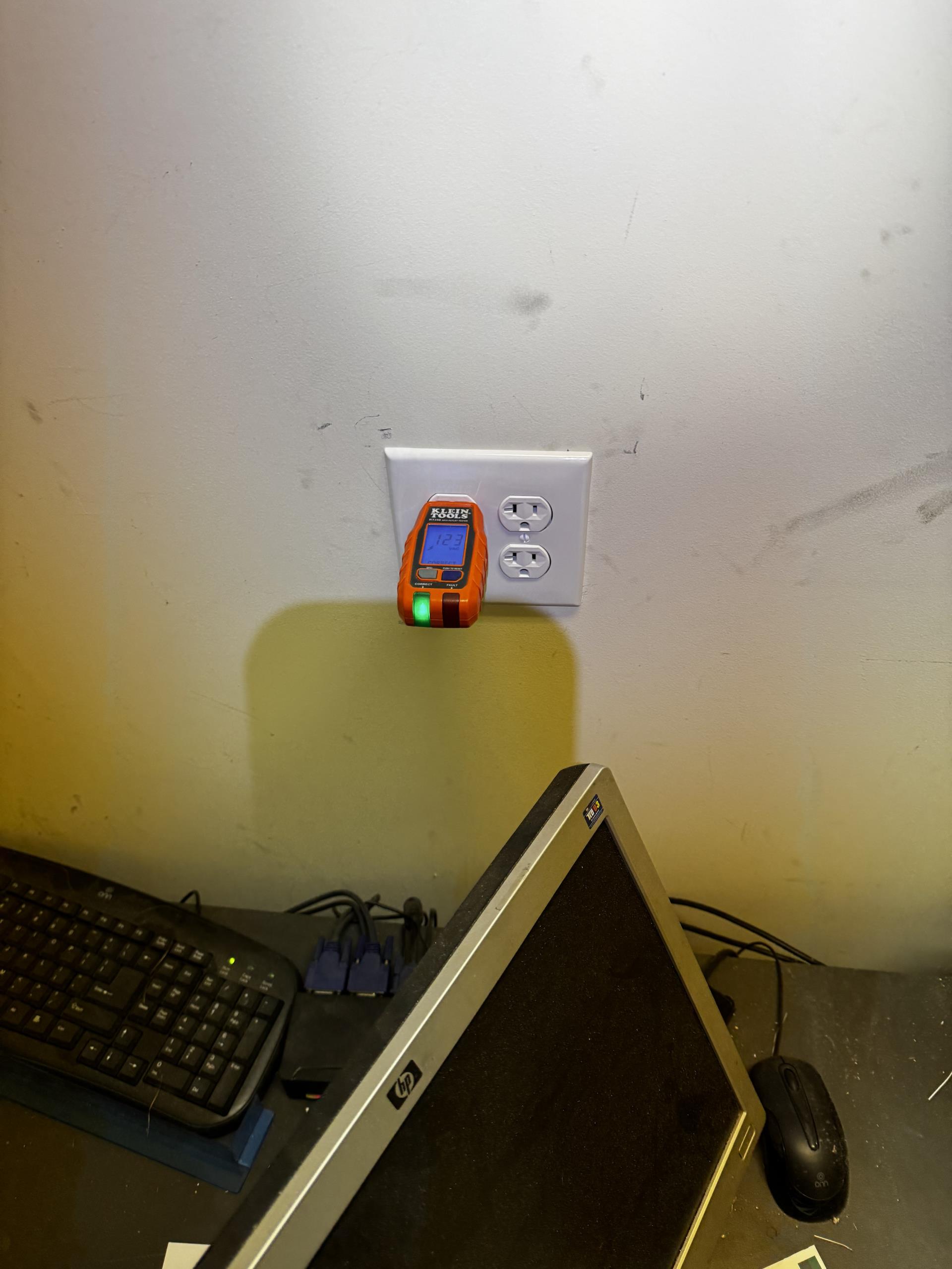 I installed a dedicated 20 amp 120-volt circuit specifically designed for the server room. This involved running a new electrical line from the main panel to the designated area. I installed a total of three quad receptacles, ensuring they were securely mounted and properly grounded. Each receptacle was configured to handle the high power demands of the servers, providing a stable and reliable power source. The installation adhered to all safety standards and electrical codes, ensuring optimal performance and safety for the equipment. The setup was tested to confirm proper functionality and to prevent any potential issues.