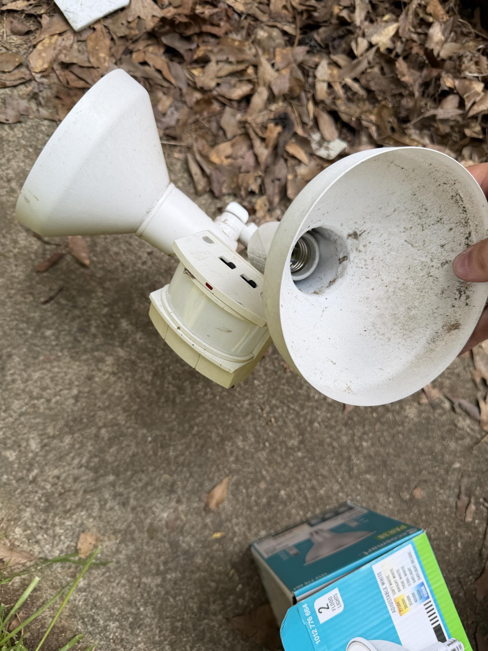 I carefully removed the old exterior flood light, ensuring no damage to the surrounding area. I then installed the customer-supplied replacement flood light, making all required electrical connections. The new fixture was securely mounted, and I tested its operation to confirm proper functionality and safe operation. The job was completed efficiently and to the customer's satisfaction.