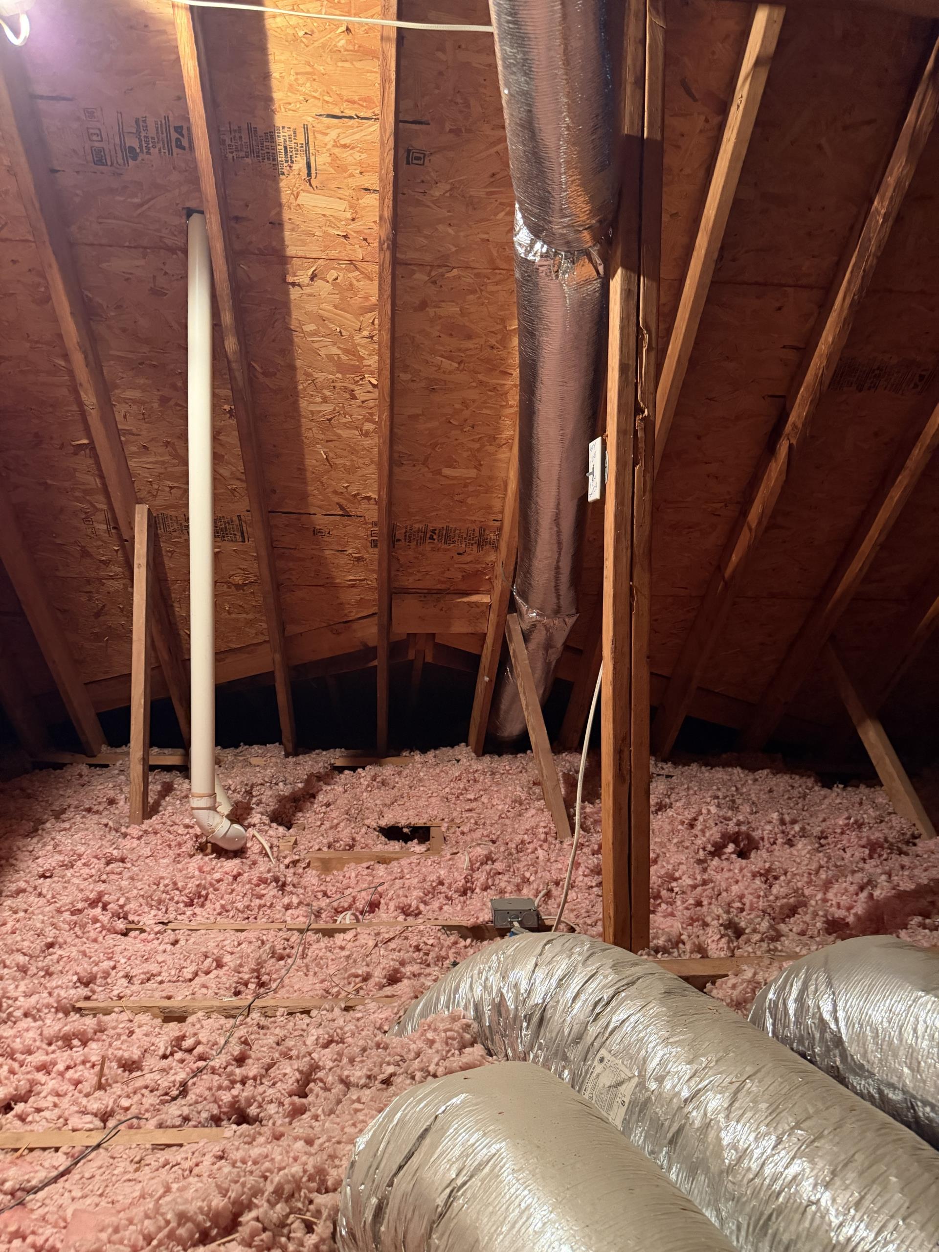 I installed a new Ethernet cable from the basement to the exterior, ascending approximately 35–40 feet along the home's exterior and into the attic. The cable was routed carefully to avoid damage. In the attic, I installed a network switch to distribute the connection to four Cat5 Ethernet cables. Each cable was run from the attic down through the walls to designated rooms, ensuring a clean and reliable network setup. All cables were securely fastened, tested for proper operation, and terminated neatly. The work was completed with attention to detail, ensuring optimal performance and accessibility.