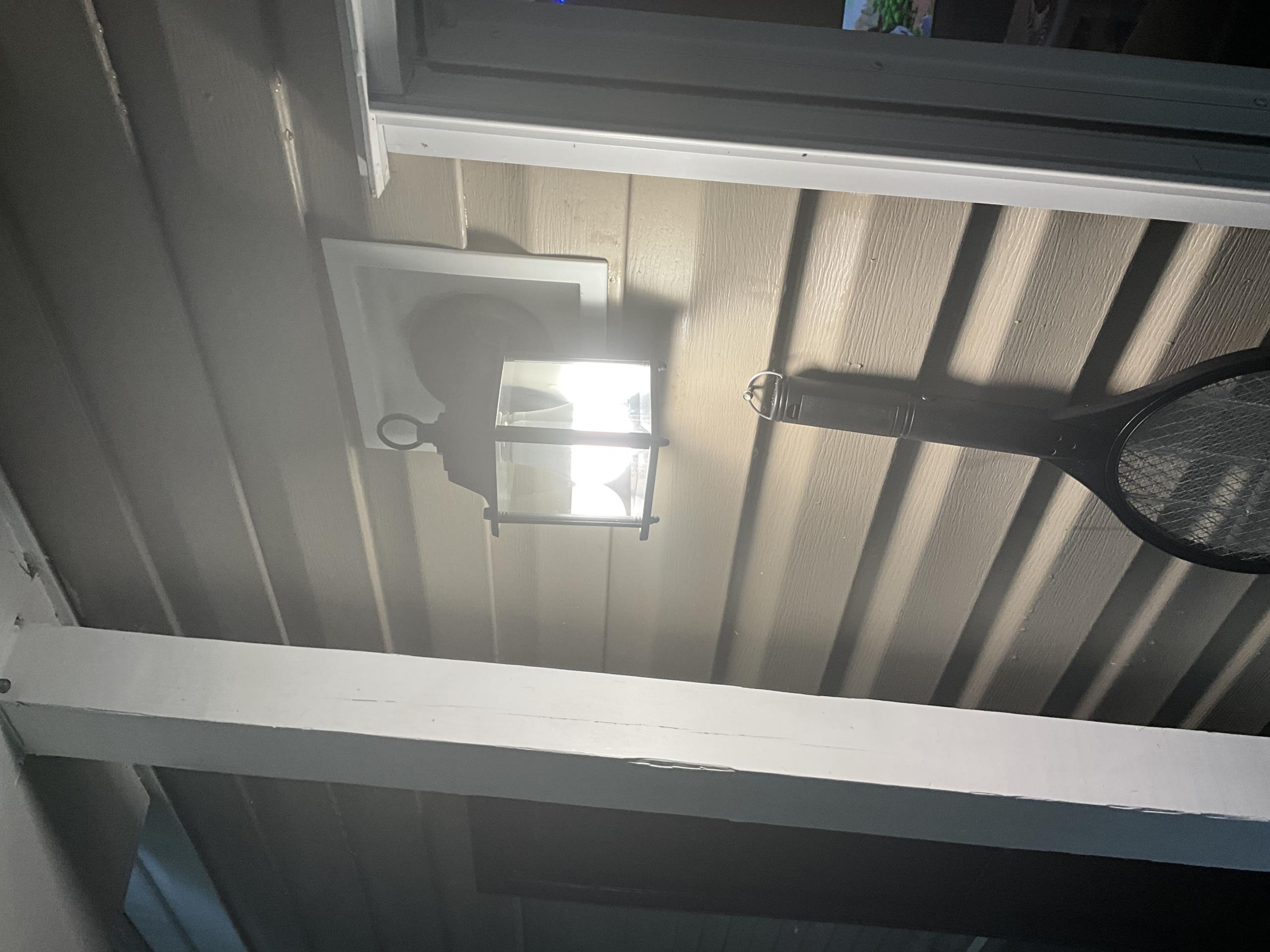 I installed a new ceiling fan rated junction box in the living room, ensuring it met all safety standards. In the bedroom, I installed a new SurePoint light fixture, including the removal and replacement of the existing ceiling fan. Additionally, I replaced the exterior wall sconce on the front porch with a new SurePoint fixture, ensuring it was securely mounted and functional. Each installation was completed with precision, enhancing the overall aesthetics and functionality of the space.