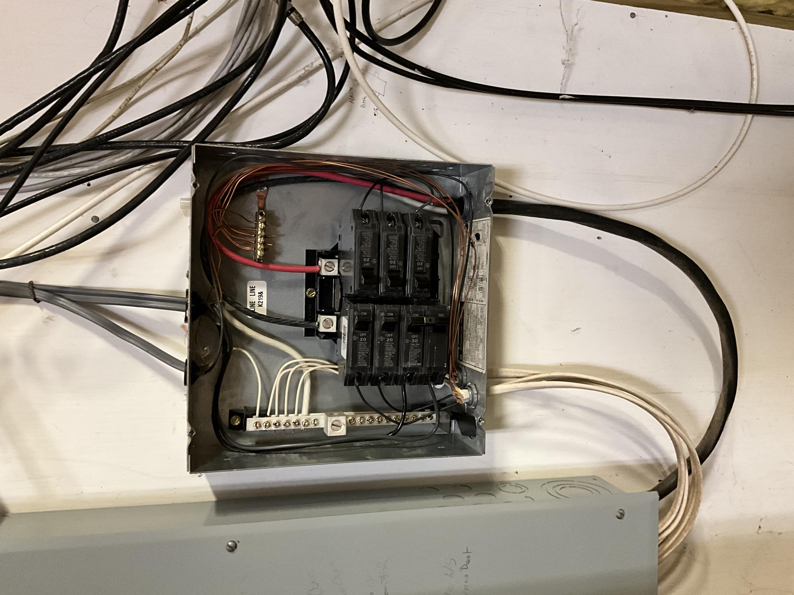 Upon completing diagnostic testing, a burnt and damaged section of the electrical wiring feeding the well pump was identified as the cause of the circuit breaker repeatedly tripping. This fault condition was preventing normal operation of the well pump. The repair involved locating and removing the damaged wiring section, replacing it with new, properly sized wiring. An outdoor-rated waterproof splice kit was installed to reconnect the conductors, ensuring a sealed, moisture-resistant connection. All splice connections were mechanically secured and protected against water intrusion. Power was restored, and operational testing confirmed proper voltage and normal equipment operation, with the circuit breaker no longer tripping. The work area was cleaned, and the electrical system was verified to be functioning safely.