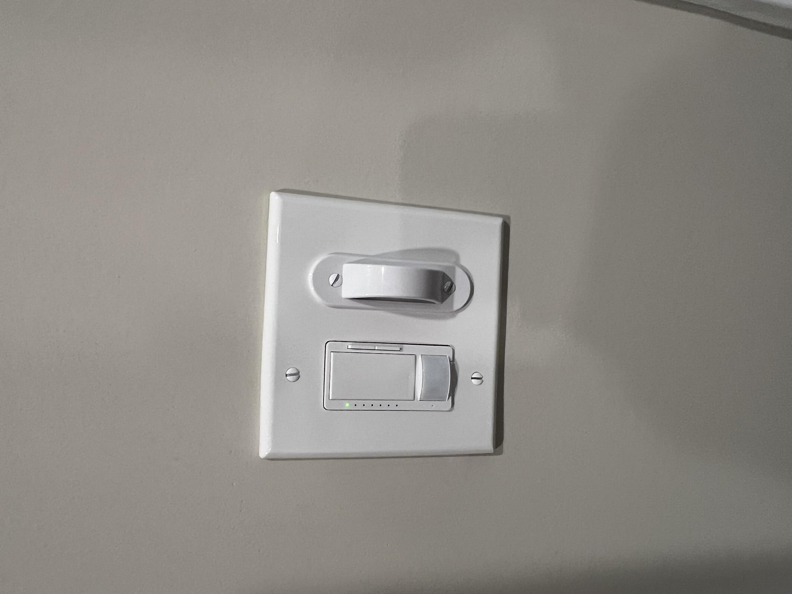 Today, I completed various electrical repairs and installations. I installed a new electrical box, receptacle, and cover above the stovetop, utilizing the existing wiring. I also restored the GFCI receptacle and the dishwasher receptacle, replacing them to ensure safe and reliable operation after a recent lightning storm. The faulty switch controlling the back porch fan was replaced, and the exterior electrical meter was re-secured to the house after the siding replacement. All work was tested for proper operation upon completion.