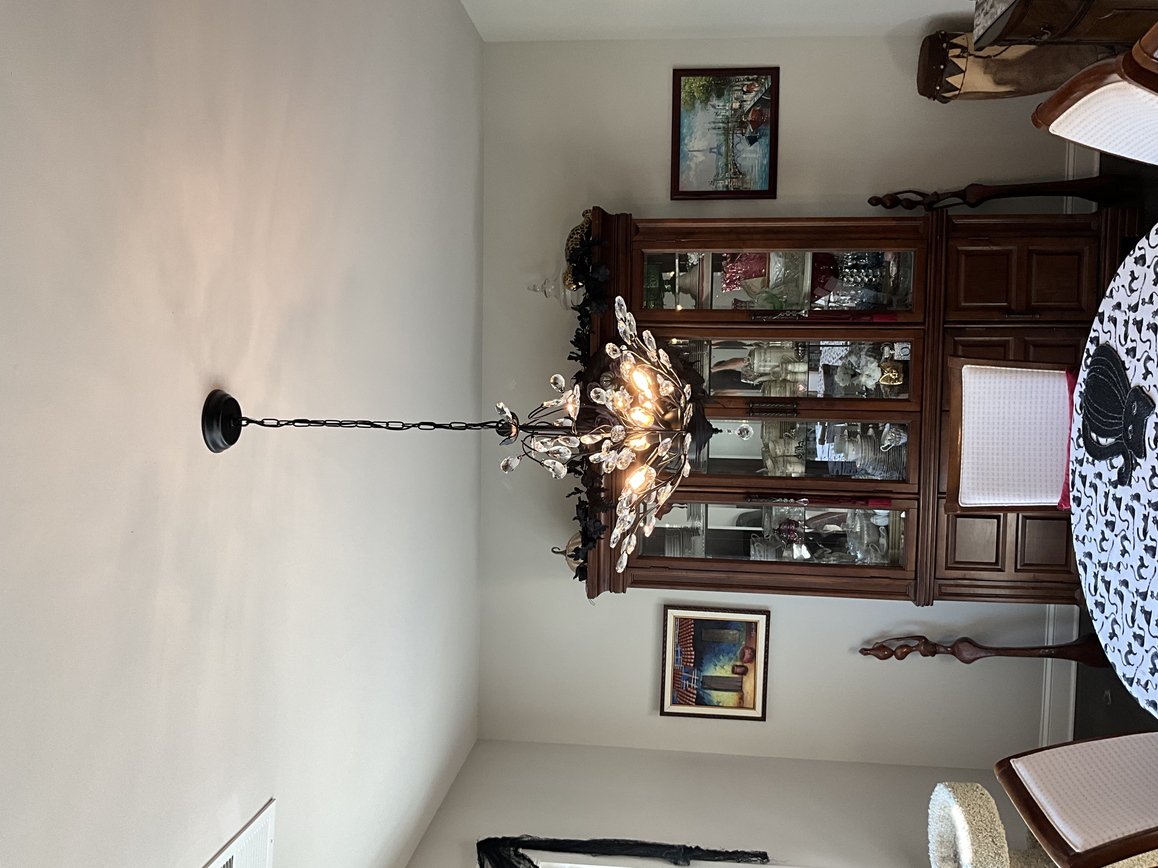 I successfully installed a new dining room chandelier, ensuring it was securely mounted and properly aligned to enhance the room's ambiance. Additionally, I replaced an existing stairwell flush mount fixture with a modern, energy-efficient model. This involved careful removal of the old fixture, wiring the new one, and ensuring it met safety standards. Both installations were completed with attention to detail, resulting in aesthetically pleasing and functional lighting solutions.