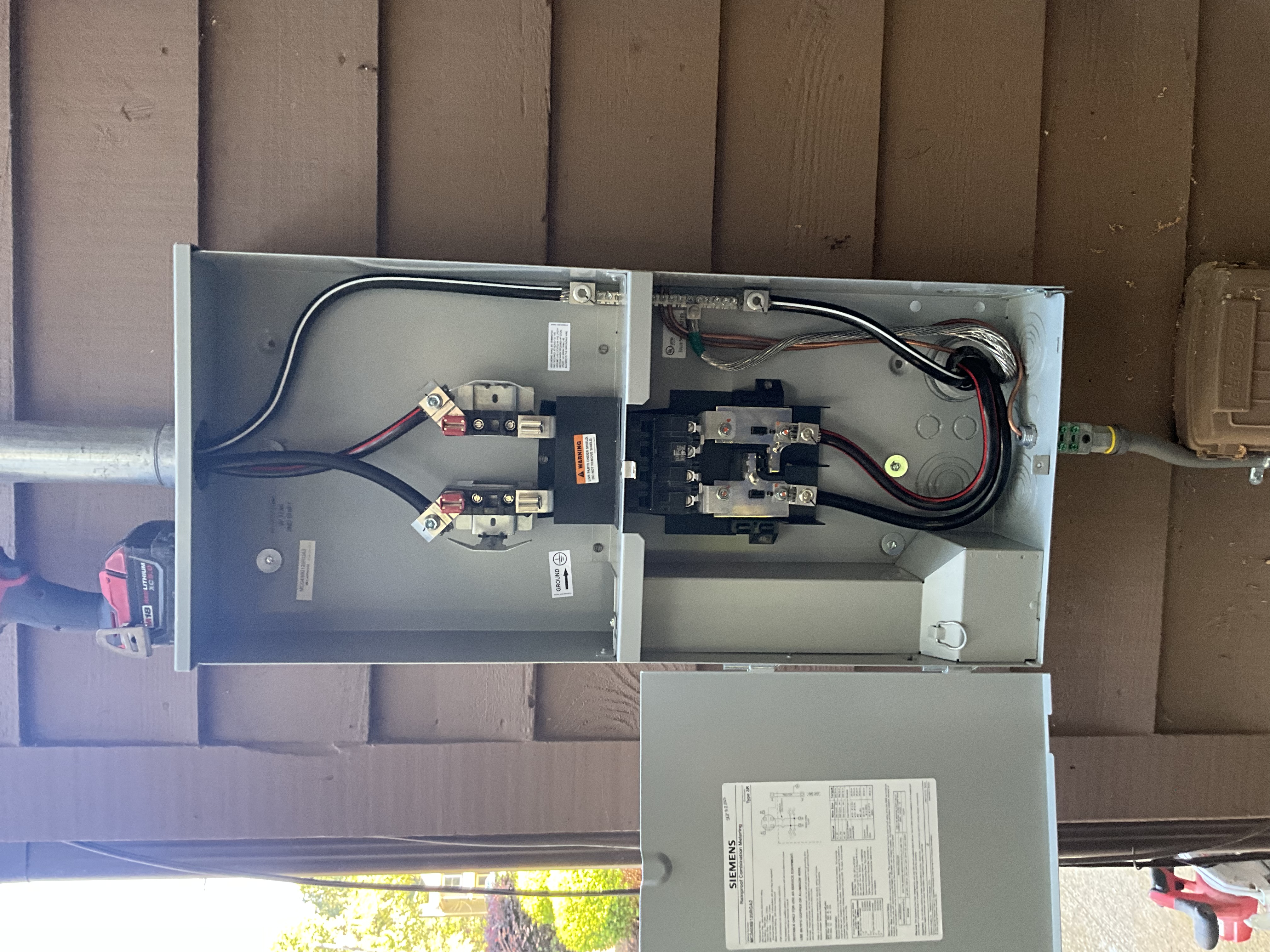 We completed a comprehensive electrical upgrade to enhance safety, reliability, and code compliance. This involved replacing the old exterior electrical service equipment with a new outdoor emergency/service disconnect. The grounding and bonding system were upgraded, and the outdated main electrical panel was replaced with a modern load center. New UL-listed circuit breakers were installed, along with AFCI and AFCI/GFCI circuit protection where required. A whole-home surge protection system was added, and interconnected smoke alarms were installed throughout the home. Existing receptacles and switches were replaced, and all devices were properly labeled. We obtained necessary permits and coordinated inspections. All work adhered to NEC, manufacturer, and local requirements.