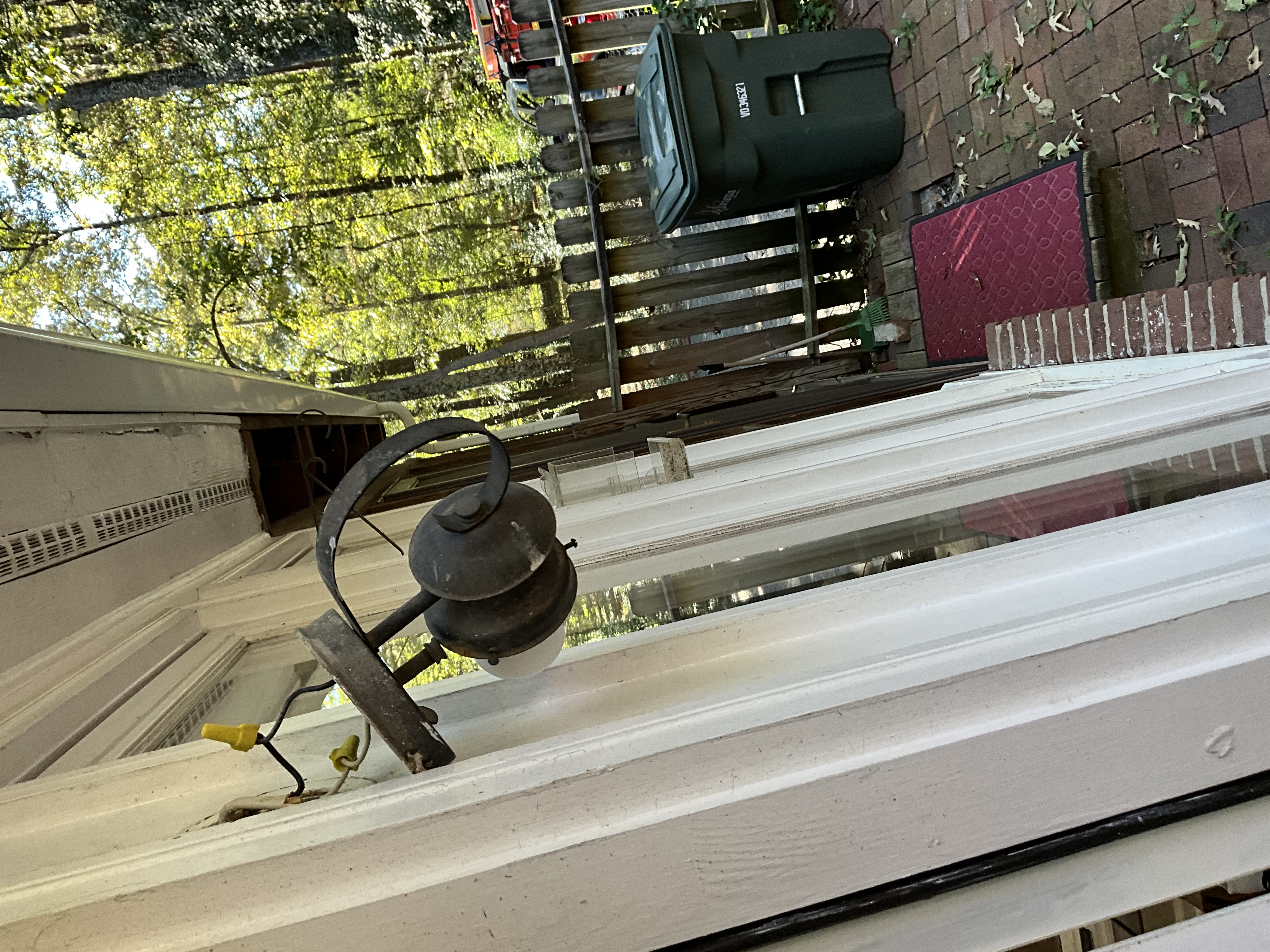 I successfully removed and replaced four existing light fixtures, including one on the rear porch, one in the living room, and two on the front porch. The old wall switch controlling the front porch lighting was replaced with a new one, and the living room light switch was upgraded to a dimmer switch for adjustable lighting. All electrical connections were meticulously secured, and I ensured that all fixtures and switches were functioning correctly. Prior to leaving, I tested all newly installed components to confirm they were in proper working condition.