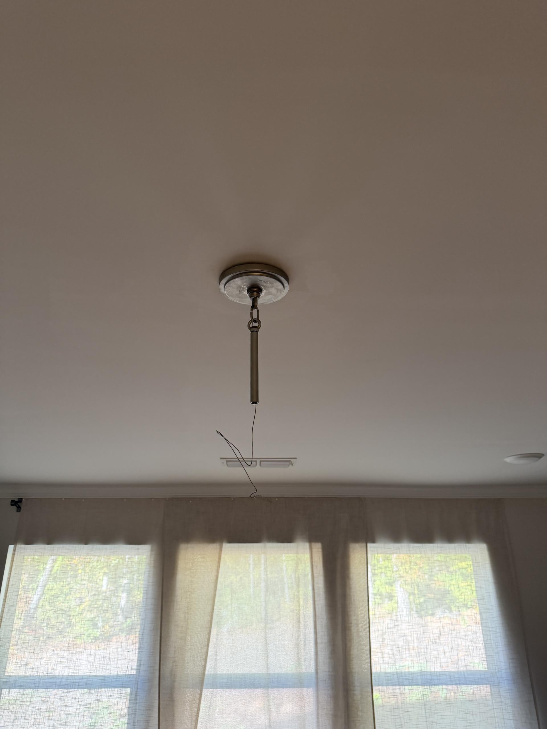 We installed surge protection at the A/C disconnect following NEC 440.6 and Article 242, and replaced existing outlets with tamper-resistant receptacles as per NEC 406.12 and 406.4D5 for enhanced safety and compliance. We also installed a new color-selectable 6-inch recessed light, connecting it to existing wiring and adding up to 10ft of wiring as needed. Additionally, we installed a customer-supplied light fixture in the master bedroom and a ceiling fan on the patio, both connected to existing 120-volt switched circuits.