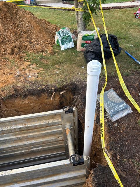spot repair sewer line