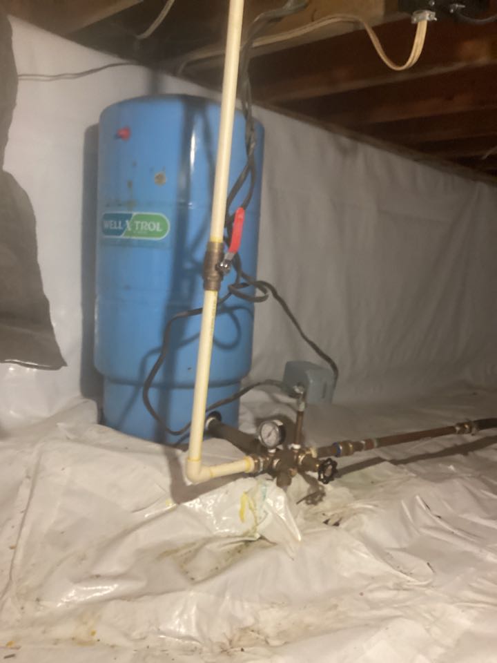 Stafford, VA - Replace old pressure tank with new pressure tank