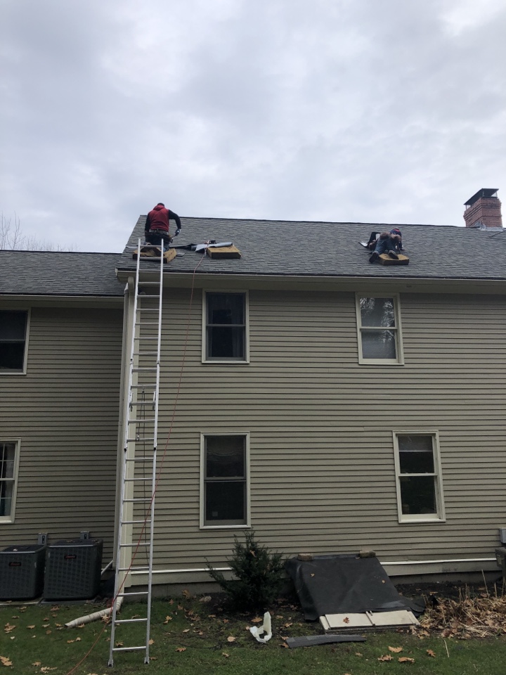 Princeton, MA - Replacing pipe boots in Princeton MA. Previous roofer went over existing shingles and didn’t replace pipe boots. Princeton, MA - Replacing pipe boots in Princeton MA. Previous roofer went over existing shingles and didn’t replace pipe boots.
