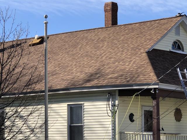 Gardner, MA - Roof replacement done in Gardner. Massachusetts. Atlas shingles - Morning Harvest. Gardner, MA - Roof replacement done in Gardner. Massachusetts. Atlas shingles - Morning Harvest.