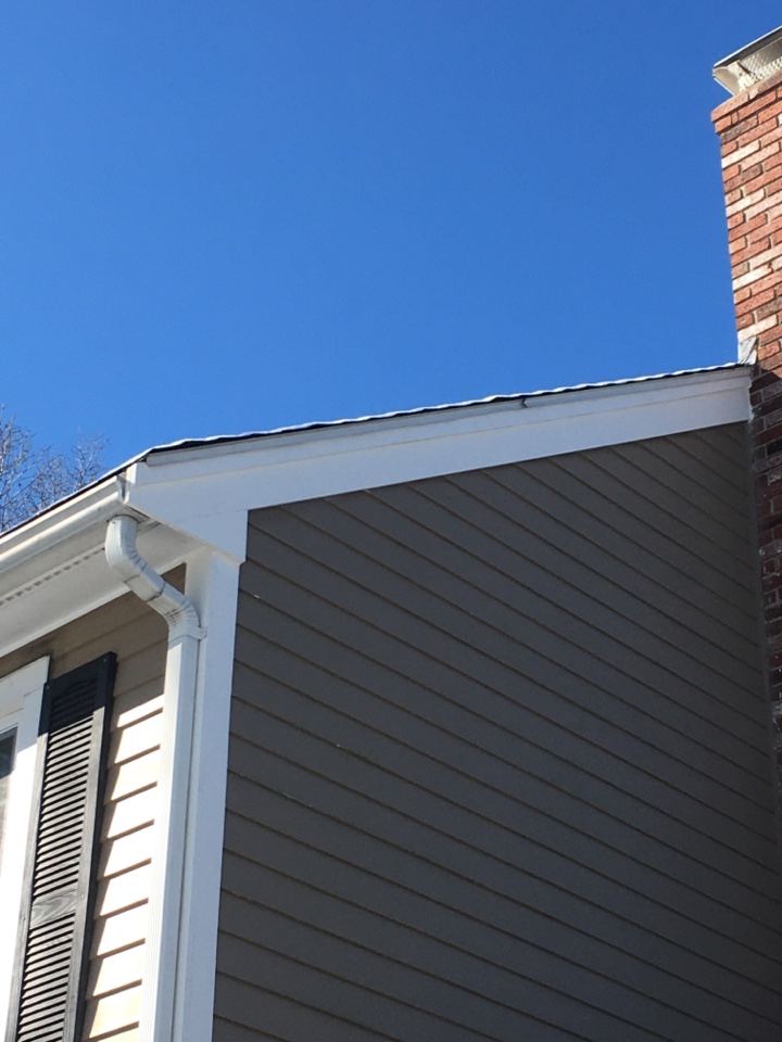 North Andover, MA - Installing PVC trim on house in Andover. North Andover, MA - Installing PVC trim on house in Andover.