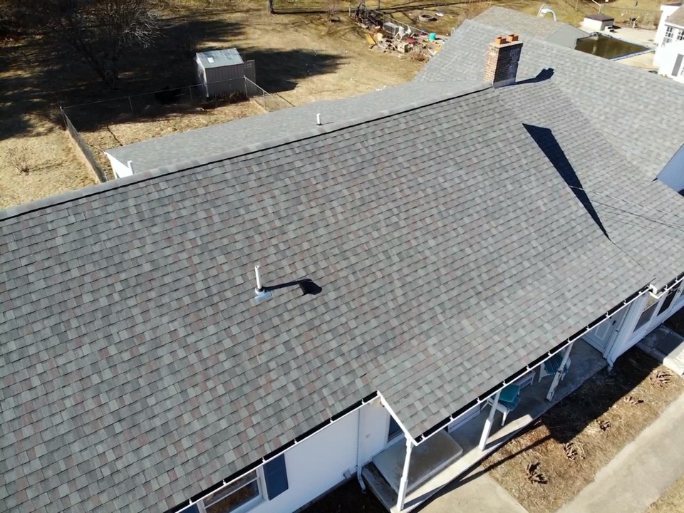 Barre, MA - New roof using Atlas Pinnacle Pristine in Summer Storm color. Barre, MA - New roof using Atlas Pinnacle Pristine in Summer Storm color.