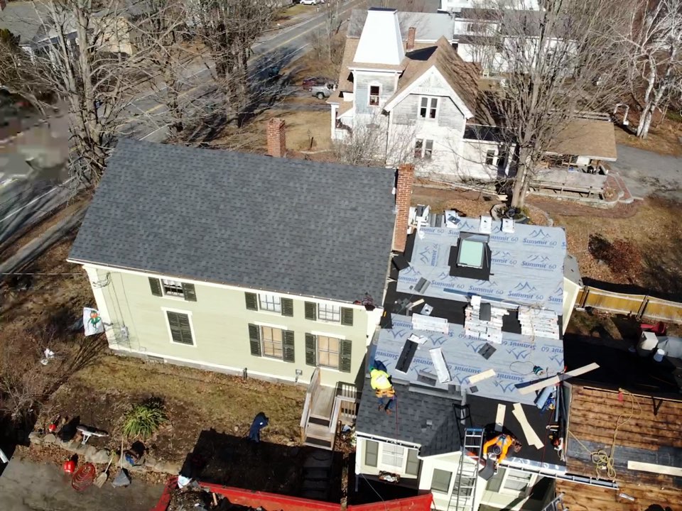 Hubbardston, MA - Installing Atlas Pinnacle Pristine Black shingles with Velux Skylight Hubbardston, MA - Installing Atlas Pinnacle Pristine Black shingles with Velux Skylight