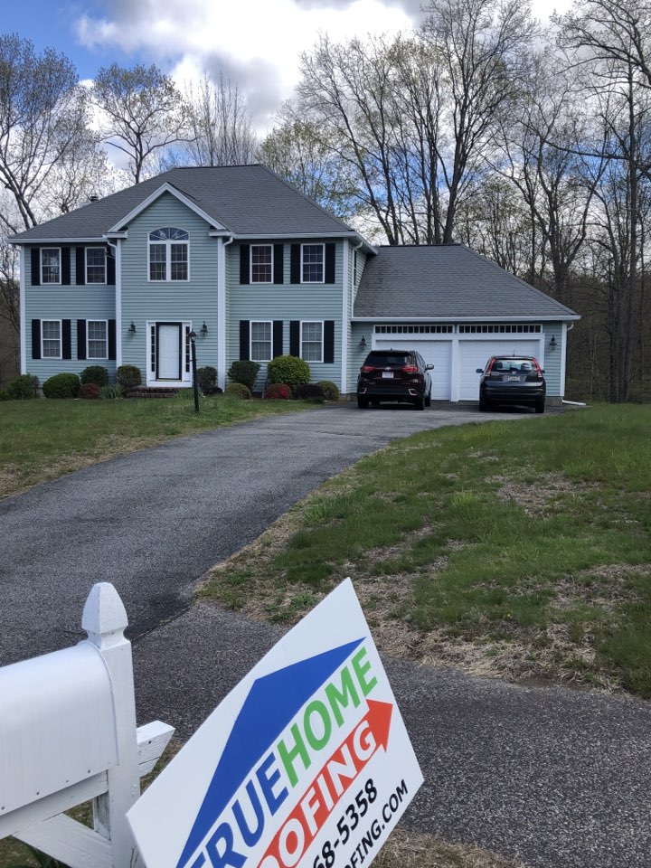 Shrewsbury, MA - New 6” custom seamless gutters with 3x4 downspout Shrewsbury, MA - New 6” custom seamless gutters with 3x4 downspout