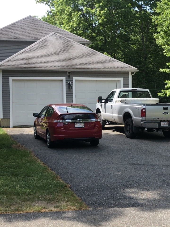 Rutland, MA - New garage door trim Rutland, MA - New garage door trim