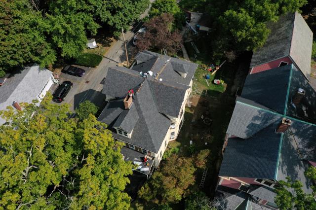 Athol, MA - Installed Atlas Pinnacle Pristine Black shingles Athol, MA - Installed Atlas Pinnacle Pristine Black shingles