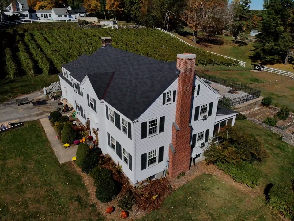 Barre, MA - Installed CertainTeed XT 25 Black shingles and copper valleys in Barre, MA. Barre, MA - Installed CertainTeed XT 25 Black shingles and copper valleys in Barre, MA.